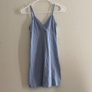 Brandy Melville Blue Floral Mini Dress